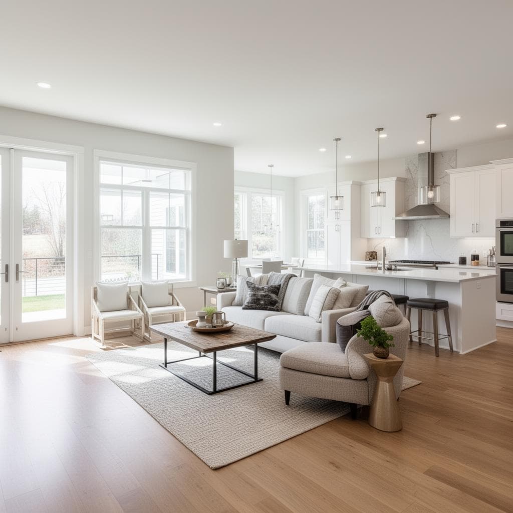 Inviting living room